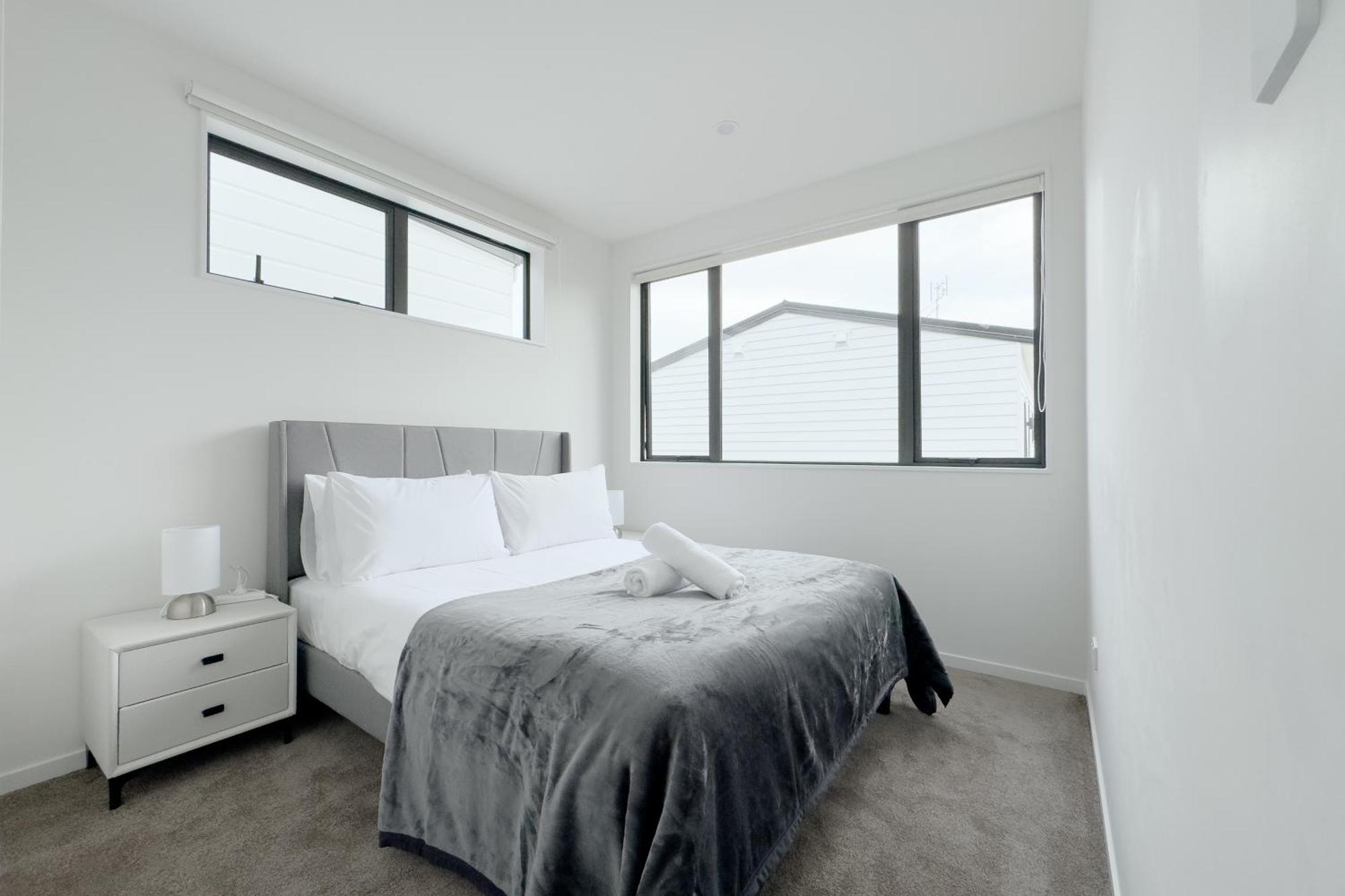 Modern 3-Bds Townhouse In South Auckland Villa Eksteriør billede